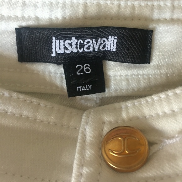 Just Cavalli Embellished Denim Mini Skirt - Picture 5 of 5